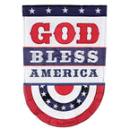 Magnolia - Garden Flag God Bless America