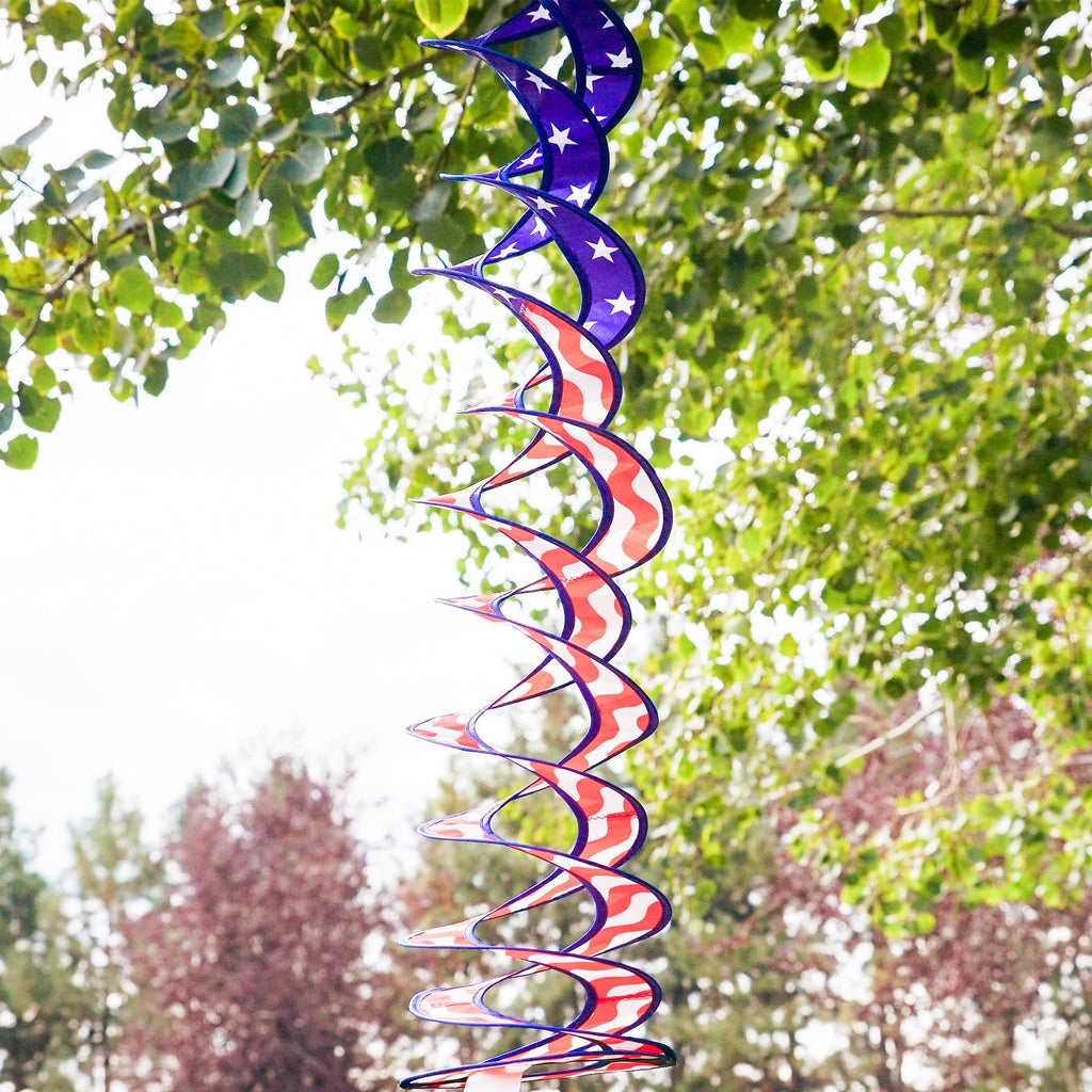 32" Stars & Stripes Curlie Duet