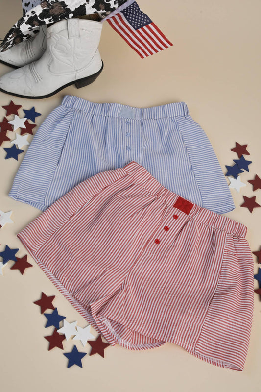Striped & Checker Boxer Shorts