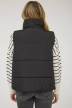 Misty SOLID ZIP UP PUFFER VEST