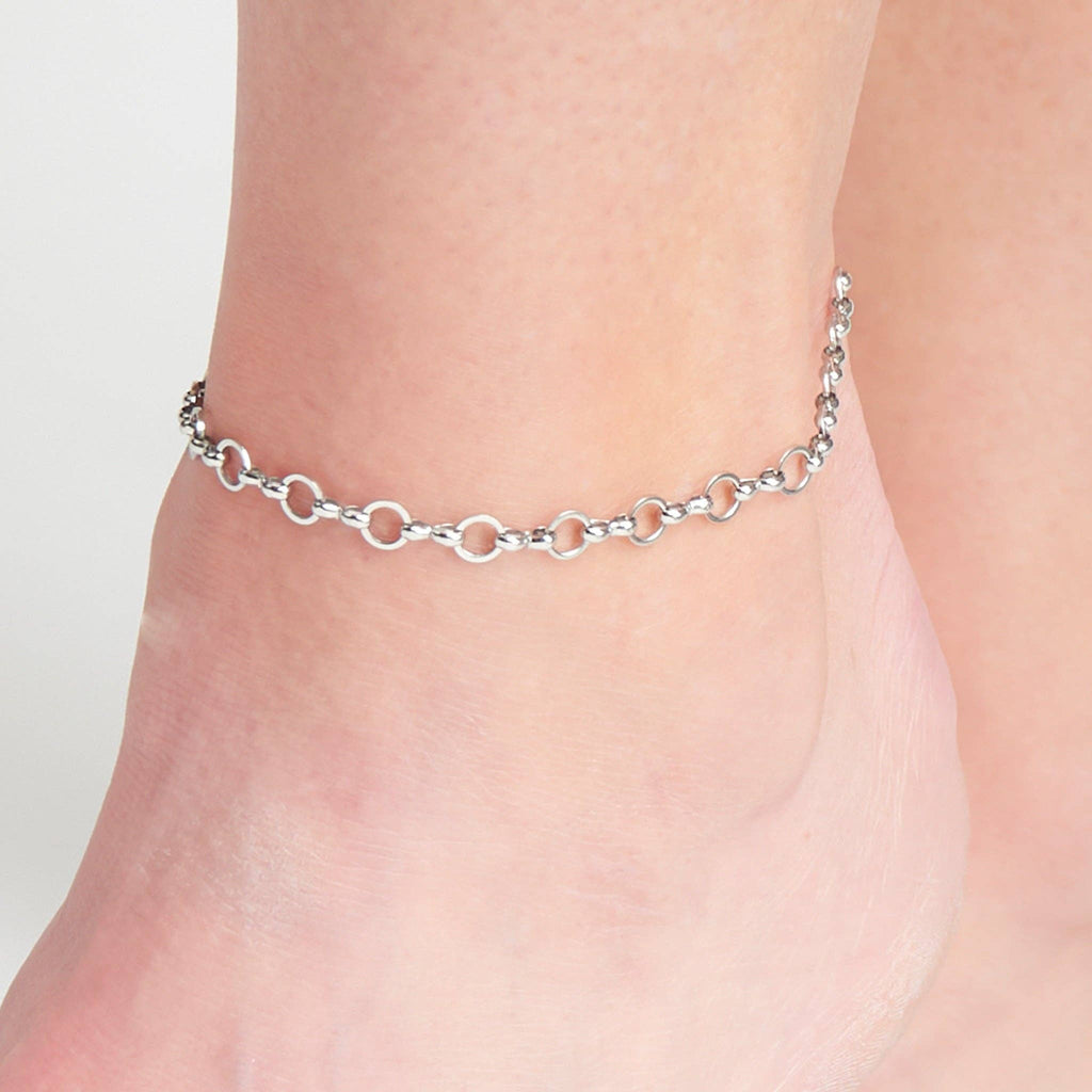 Howard's - Narelle Waterproof Stainless Steel Linked Chain Anklet
