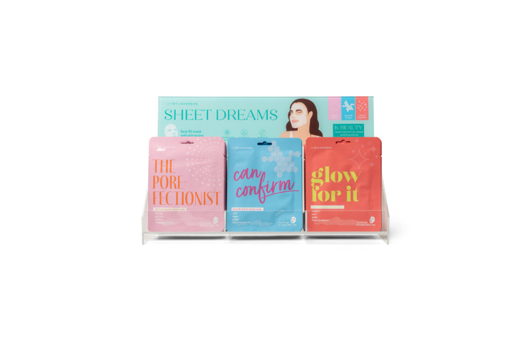 Lemon Lavender Sheet Dreams Face Masks