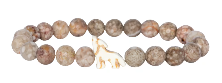 fahlo Scout Track-A-Wolf Bracelet