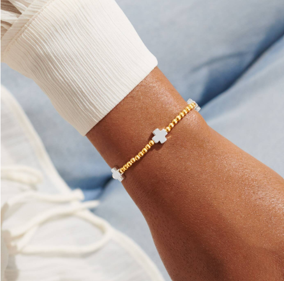 "A Little" Faith Hope Courage Bracelet