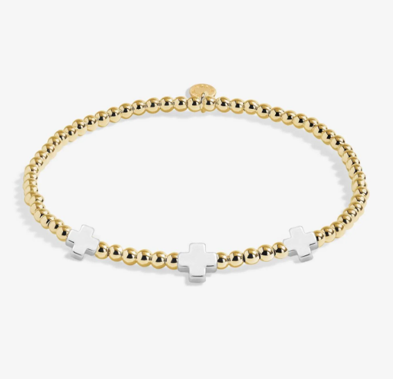 "A Little" Faith Hope Courage Bracelet