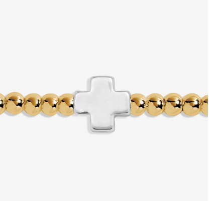 "A Little" Faith Hope Courage Bracelet