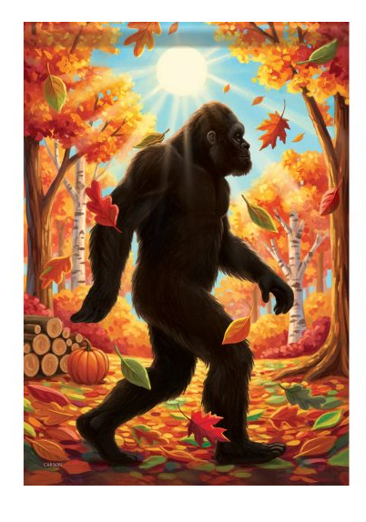 "Fall Bigfoot" Garden Durasoft™ Flag
