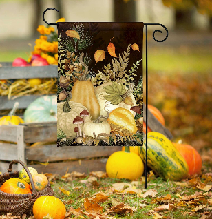 Fall Forest Garden Flag