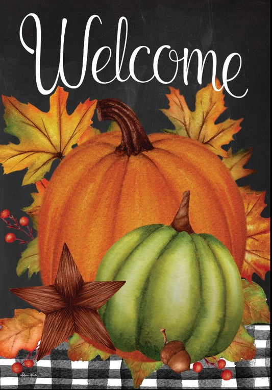 Fall Pumpkins Flag