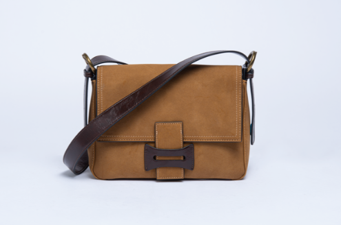 Simply Noelle Faux Suede Shoulder Bag