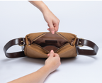 Simply Noelle Faux Suede Shoulder Bag