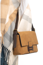 Simply Noelle Faux Suede Shoulder Bag