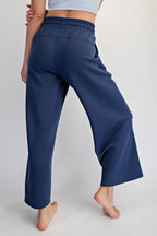 Rae Mode - MODAL SCUBA CROPPED WIDE PANT