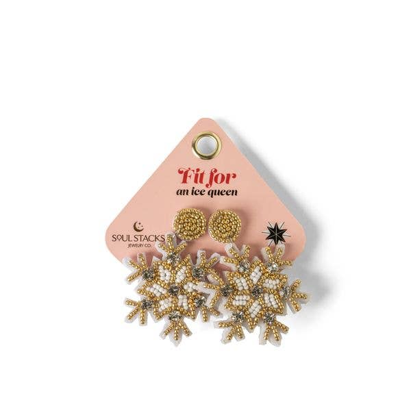DM Merchandising - Soul Stacks Holiday Spirit Beaded Earrings