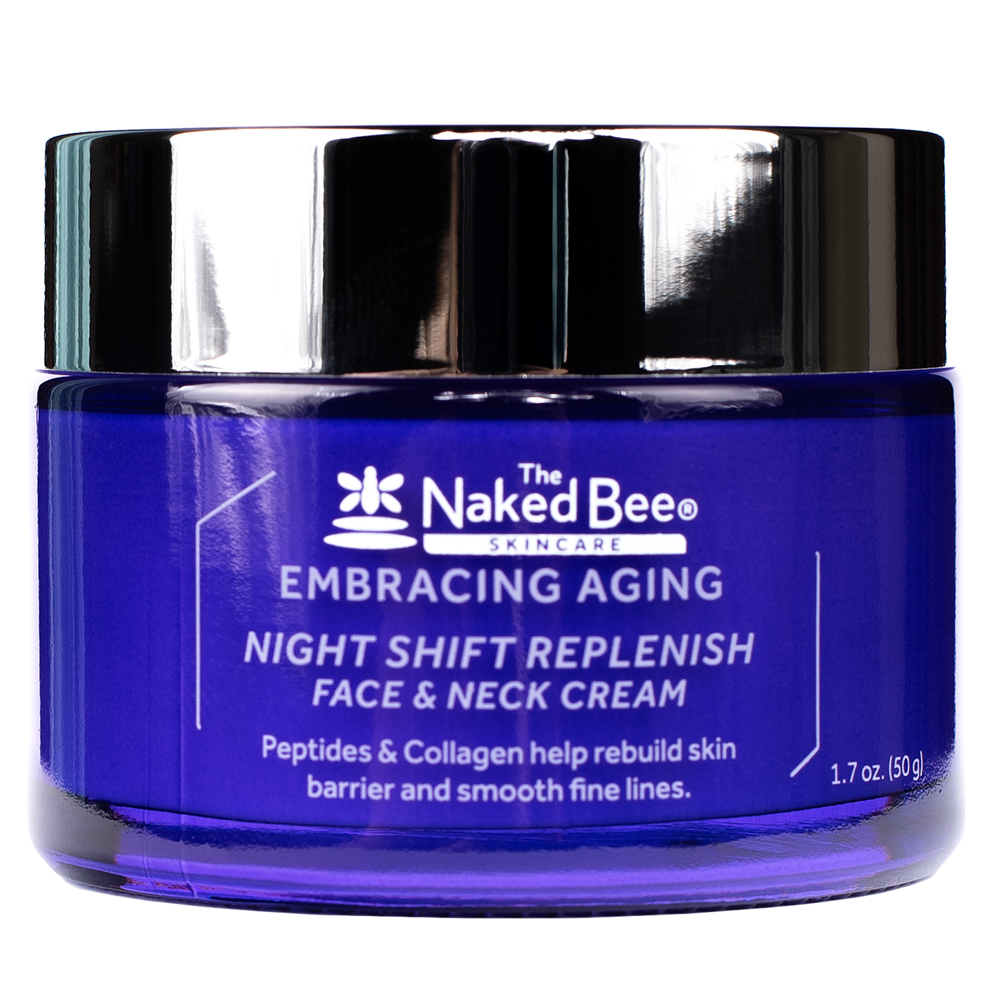 The Naked Bee - 1.7 oz. Embracing Aging Night Shift Face & Neck Cream