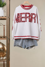 Mello. - Holiday Merry Christmas Letter Sweatshirt