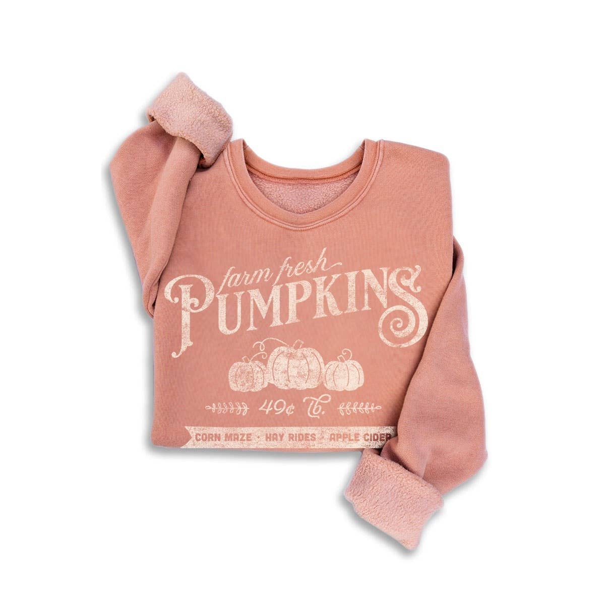 FARM FRESH PUMPKINS MINERAL SWEATSHIRTS-HRTandLUV