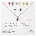Alexa's Angels Birthstone Necklace and Earring Set