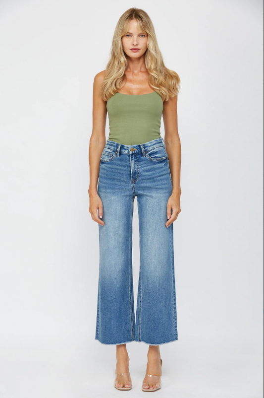 FESTIVAL STRETCH SUPER HIGH-RISE WIDE LEG