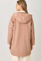 Helen Hoodie Zip-Up Coat