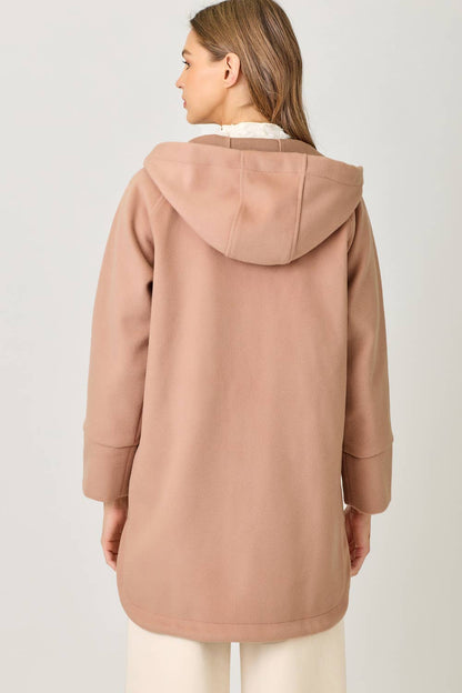 Helen Hoodie Zip-Up Coat