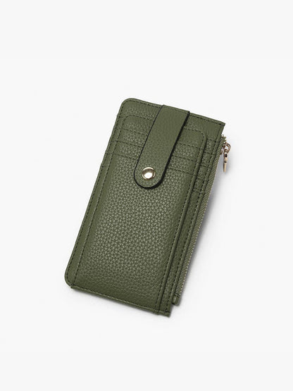 Jen & Co. - WL2541 Mae Multi-Card Wallet w/ Strap Snap Closure
