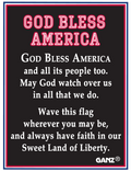 God Bless America Charm