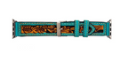 Myra Hand-tooled Leather Watchband