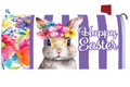 Floral Bunny-Mailbox Makeover