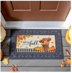 Frankie The Fall Highland Cow Sassafras Switch Mat