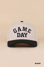 Game Day Two-tone Canvas Cotton Cap