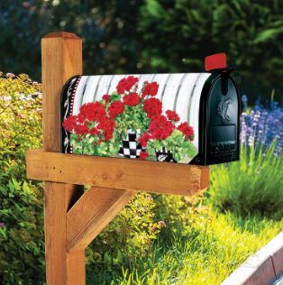 Geranium Flowers MailWrap