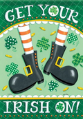 Get Your Irish On Flag