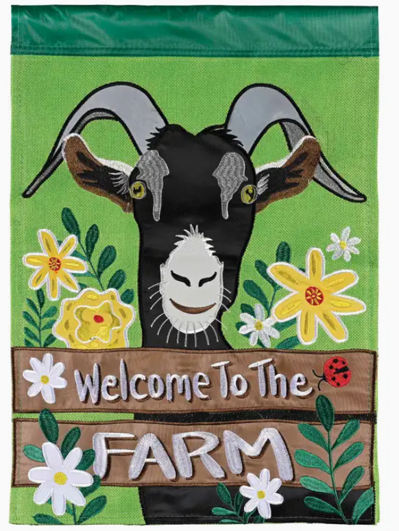 Magnolia - Garden Flag Welcome To The Farm