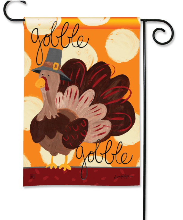 Studio M - Gobble Glam Garden Flag