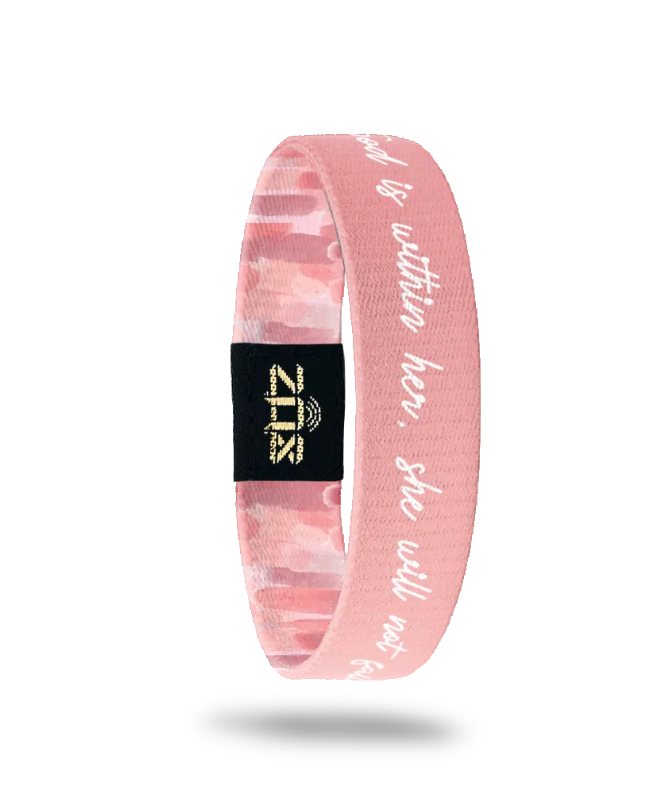 God Is Within Her Bible Verse Bracelet