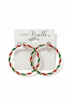 Holiday Hoop Earrings