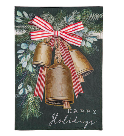 Golden Bells Applique Flag