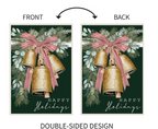 Golden Bells Applique Flag