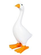 Gordy the Desktop Goose Hillside Pasture Table Décor, Resin Magnetic Key Holder, 8"H