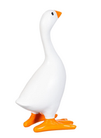 Gordy the Desktop Goose Hillside Pasture Table Décor, Resin Magnetic Key Holder, 8"H