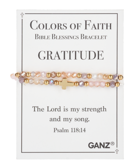 Colors of Faith Bible Blessings Bracelets