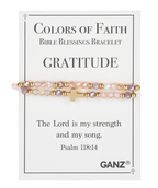 Colors of Faith Bible Blessings Bracelets
