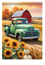 "Green Truck" Durasoft™ Flag