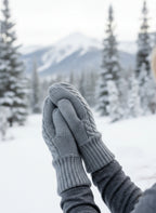 Cable Knit Mittens