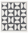 Organic Dish Cloth - Half Circle - Grey