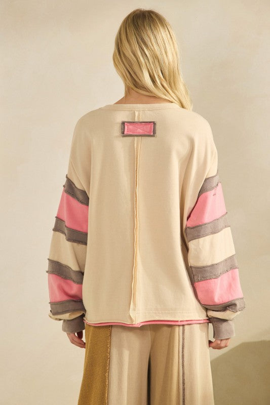 Groovy Bloom Pullover