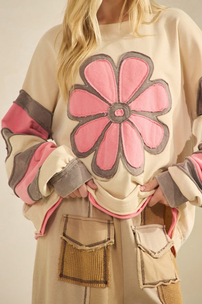 Groovy Bloom Pullover