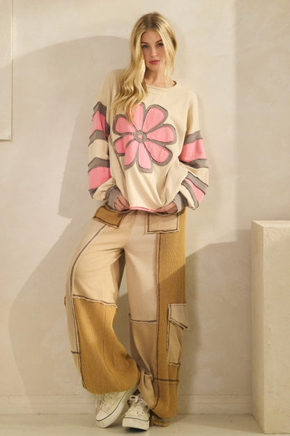 Groovy Bloom Pullover