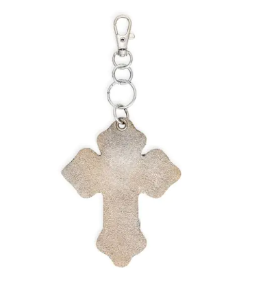 Hair-on Hide Key Fob